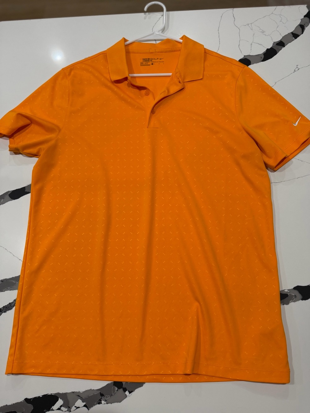 Nike Men’s Orange Performance Polo Shirt